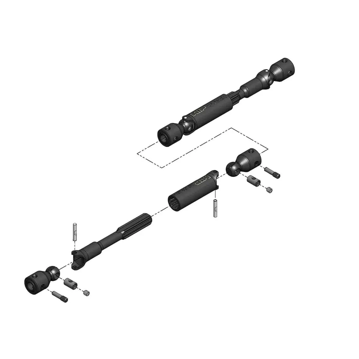 Hd Driveline Kit :Trx-4 Bronco 1