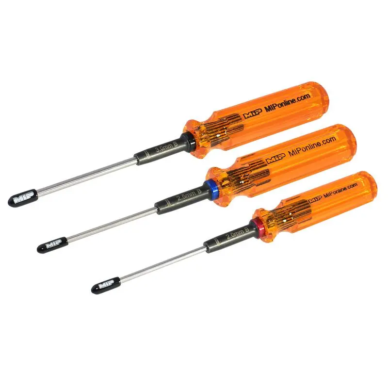 Hex Driver Ball Wrench Set Gen 2, Metric (3), 2.0Mm, 2.5Mm, & 3.0Mm 1