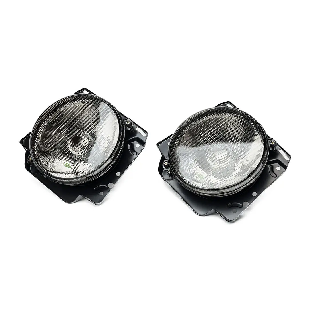 Mk2 7" Smoked Faceted Headlights 1