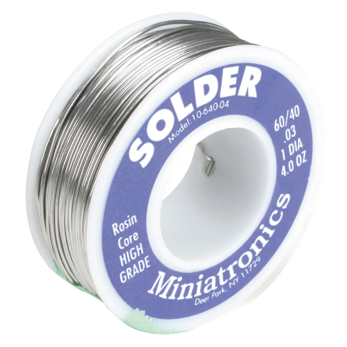 Rosin Core Solder 60/40, 4Oz 1