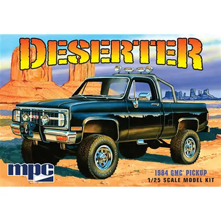 1/25 1984 Gmc Pickup, Black 1