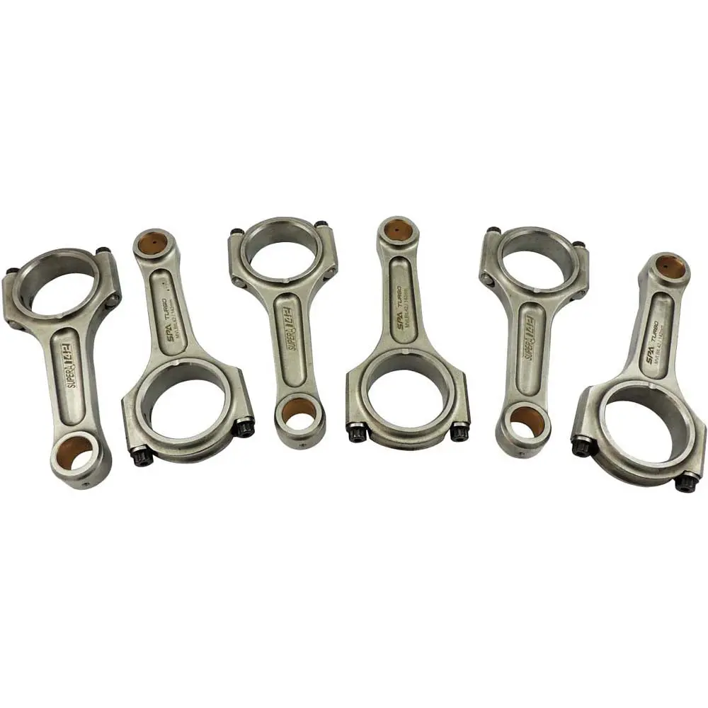 Spa Turbo Open Box Toyota / Lexus 2Jz 142Mm X 22 Super A Forged Con Rod Set With 7/16" Bolts 2