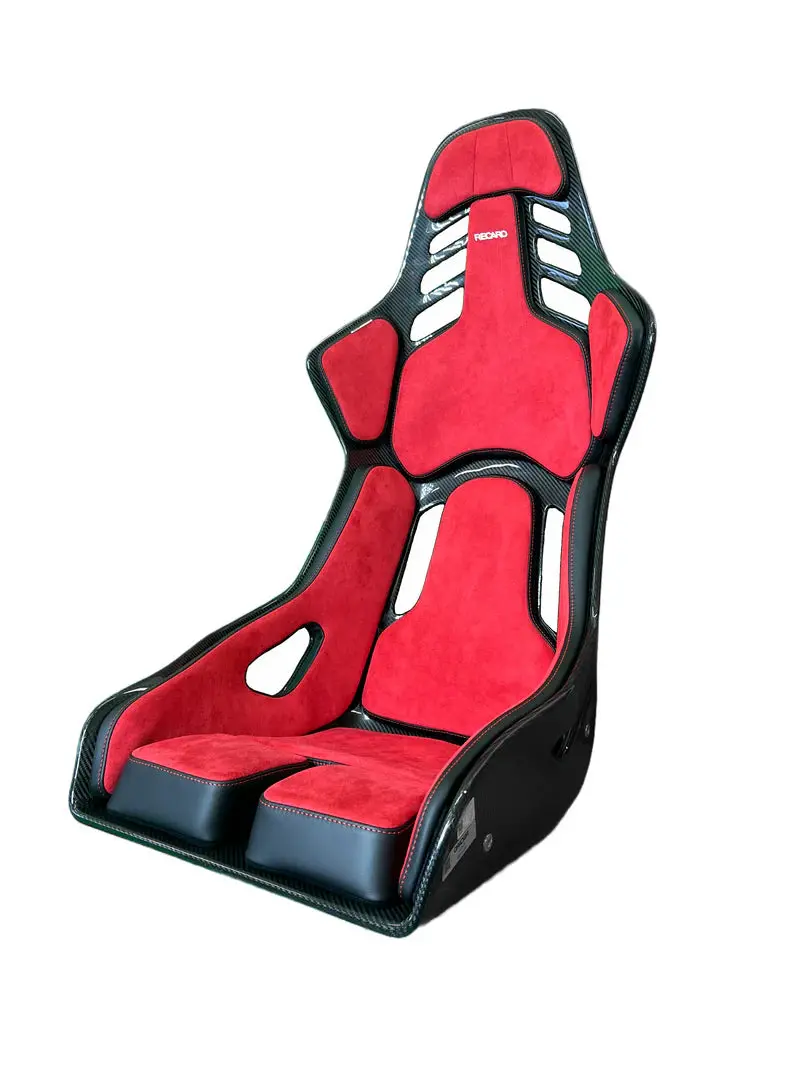 Recaro Podium Cf Alcantara Red / Leather Black 1
