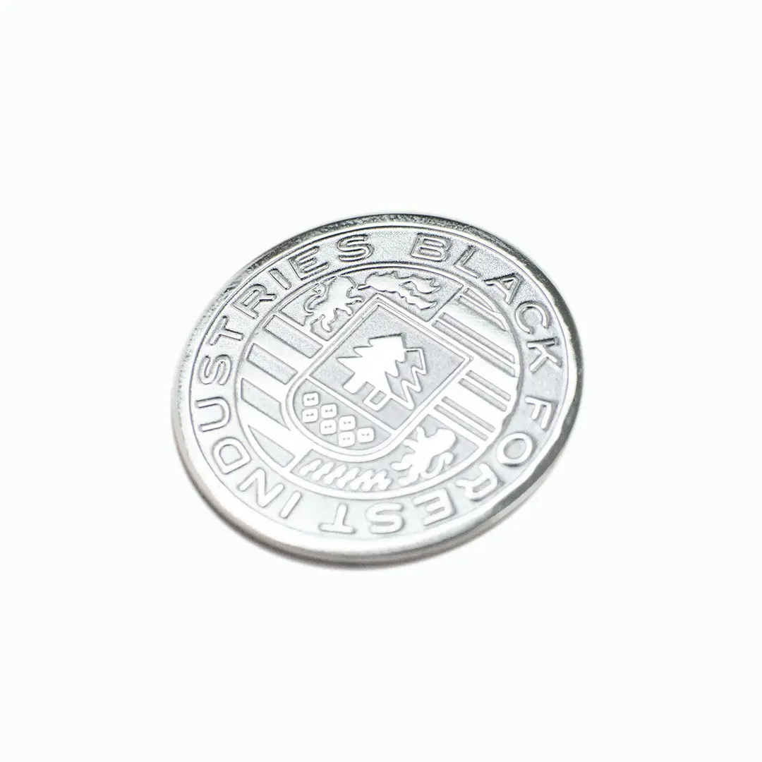 Chrome Bfi Crest Coin For Heavy Weight Shift Knobs 1