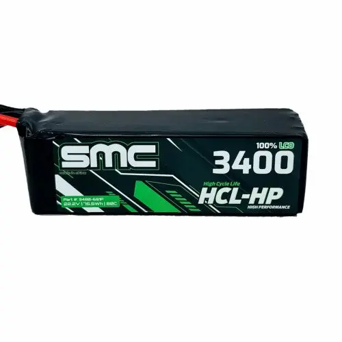 Smc Hcl-Hp 22.2V-3400Mah-80C Flight Pack 1
