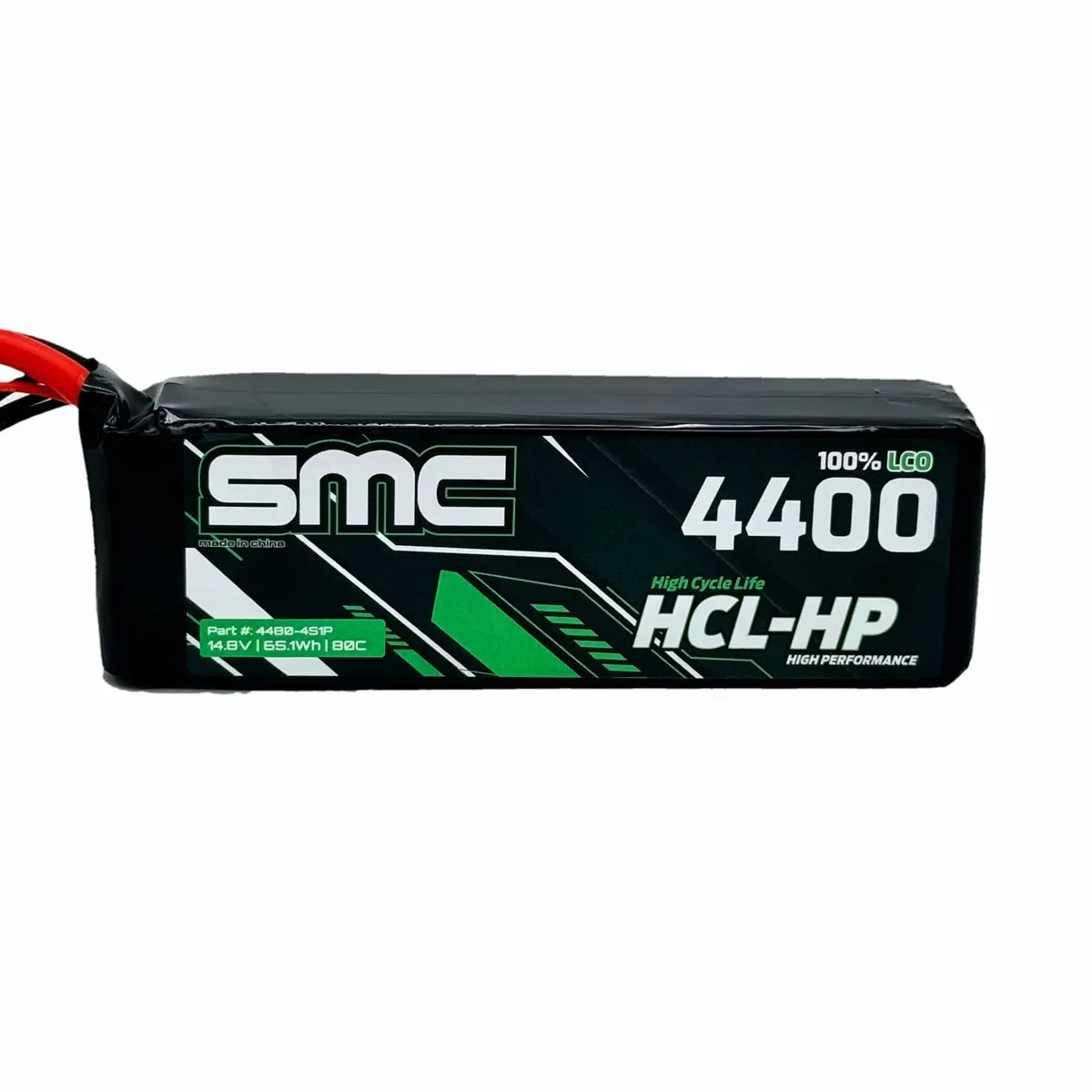 Smc Hcl-Hp 14.8V-4400Mah-80C Flight Pack Ec5 1
