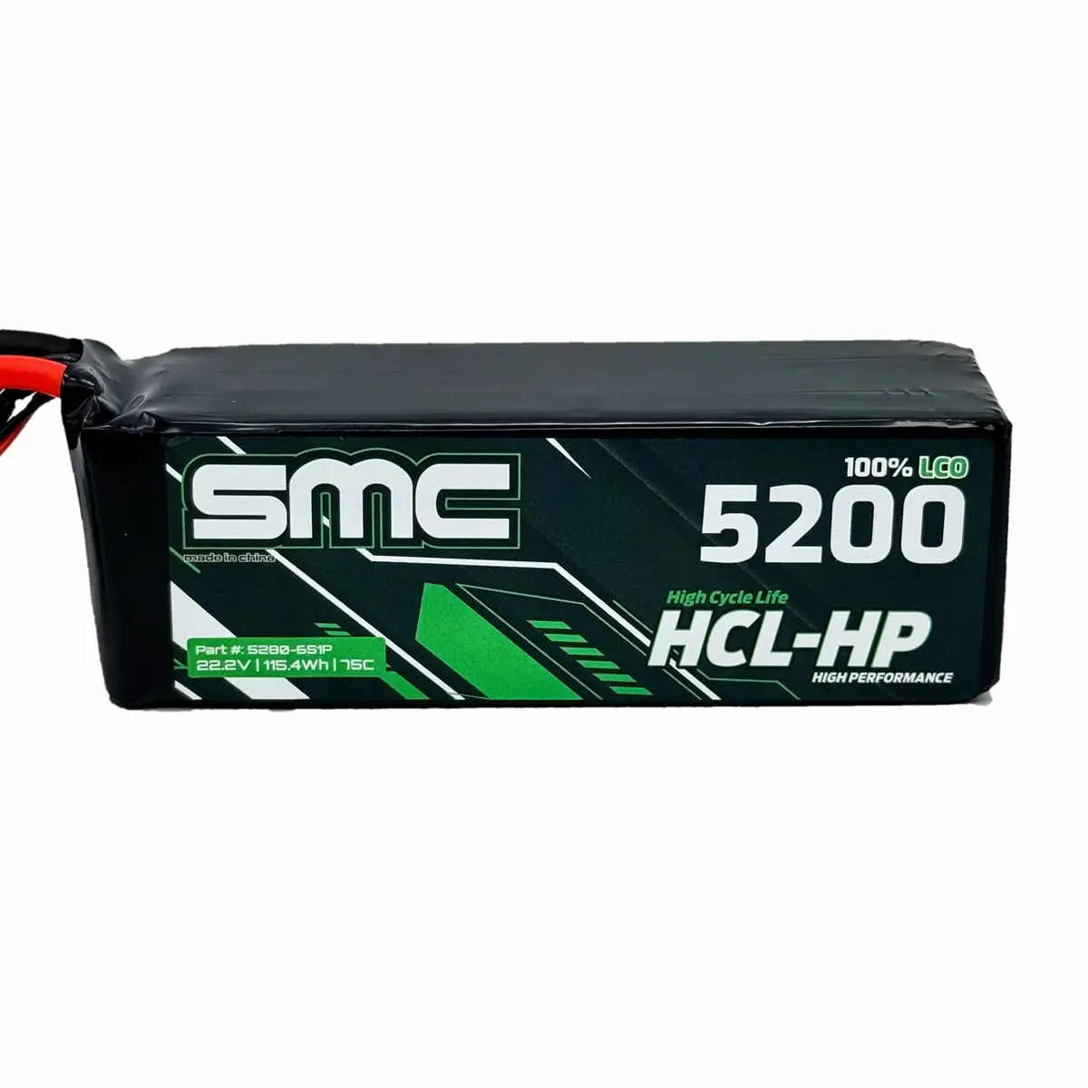 Smc Hcl-Hp 22.2V 5200Mah 75C Flight Pack Ec5 1