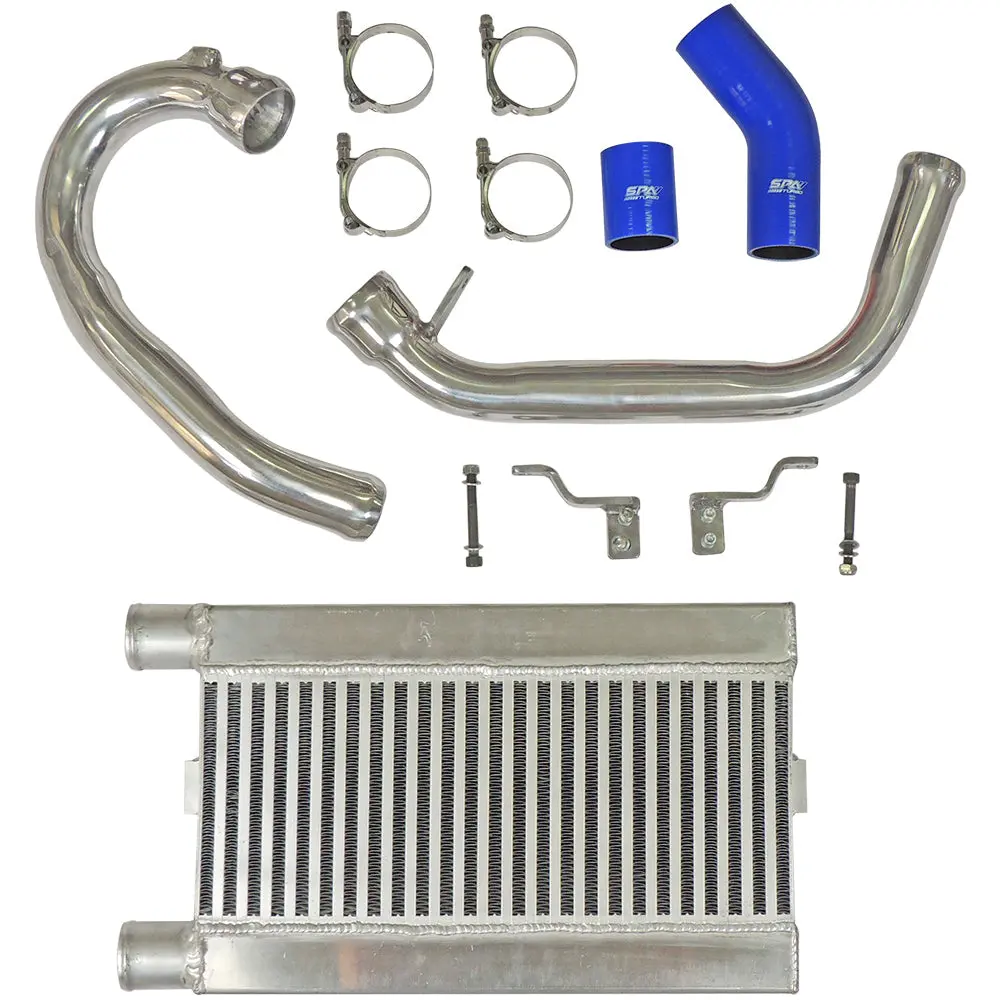 Spa Turbo Front Intercooler Kit For Audi A3 1.8 Turbo 20V – 180Cv – Blue Hose 1