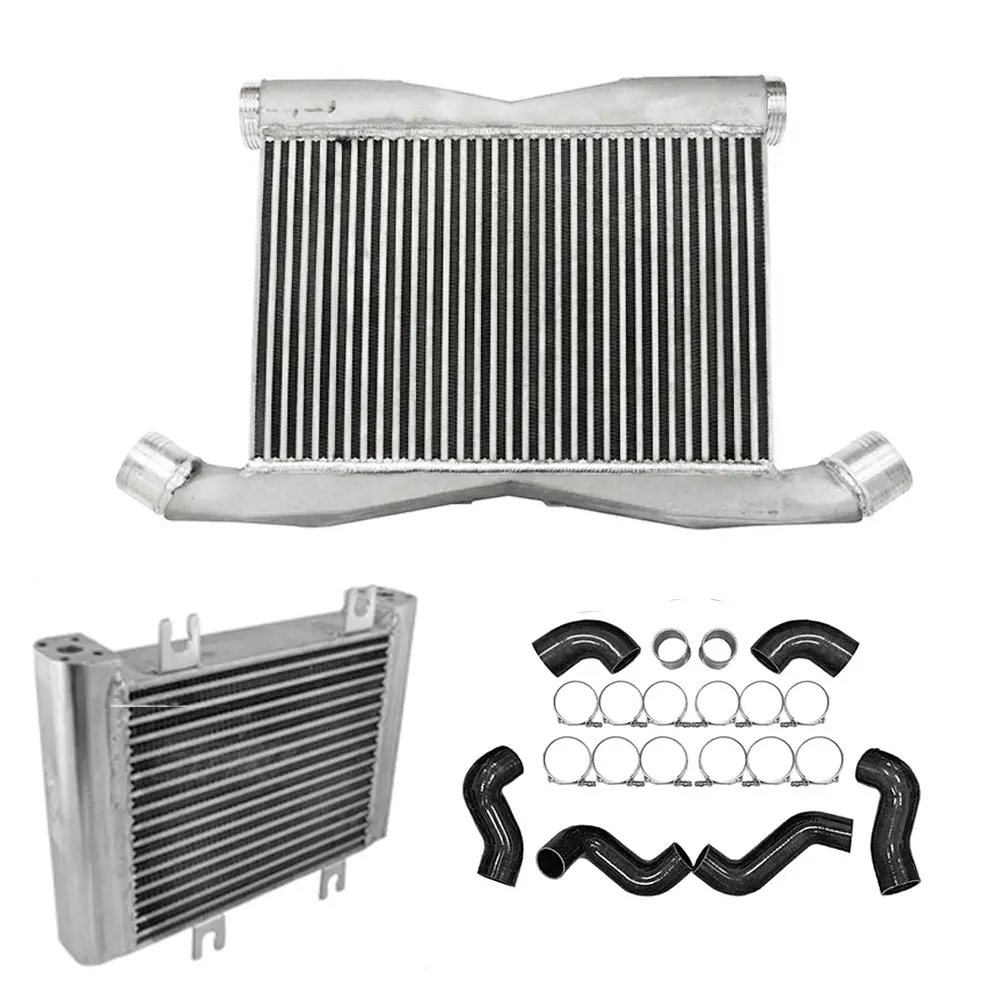 Spa Turbo Intercooler Upgrade Kit For R35 Gt-R + Billet Aluminum Oil Cooler 1