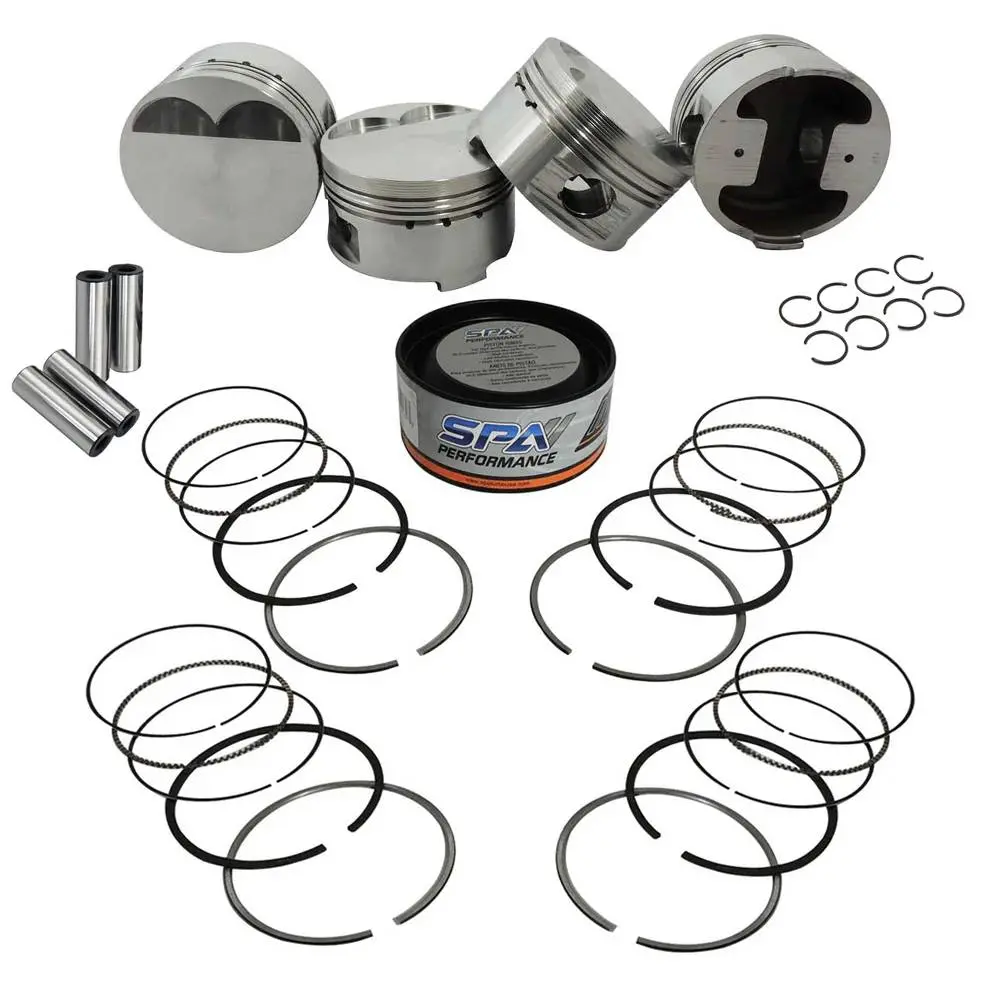 Spa Turbo Forged Piston And Rings Set 82.5Mm Vw  9A 2.0L 16V 1