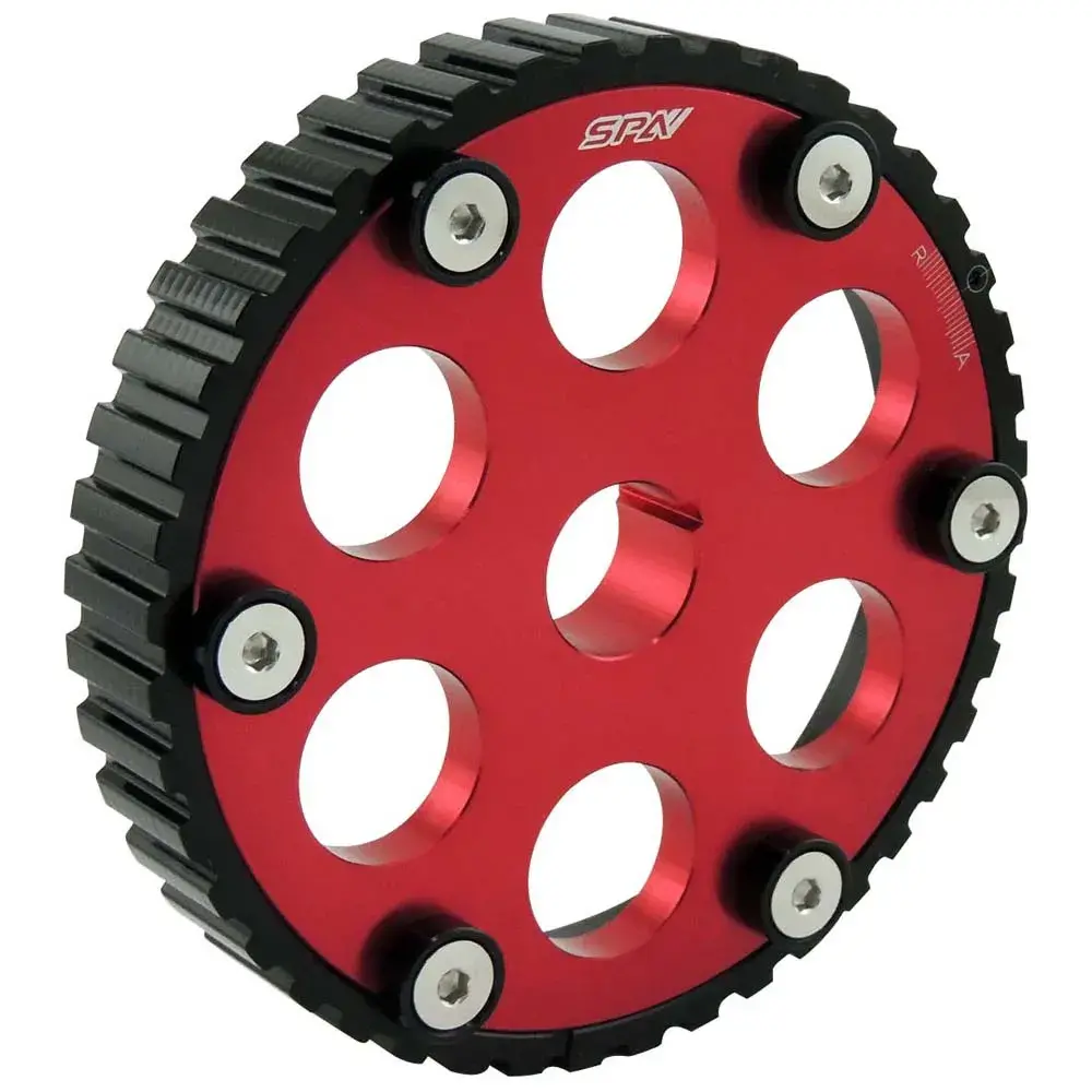 Vw 74-98 8V B Series Adjustable Cam Gear Pulley - Red 1
