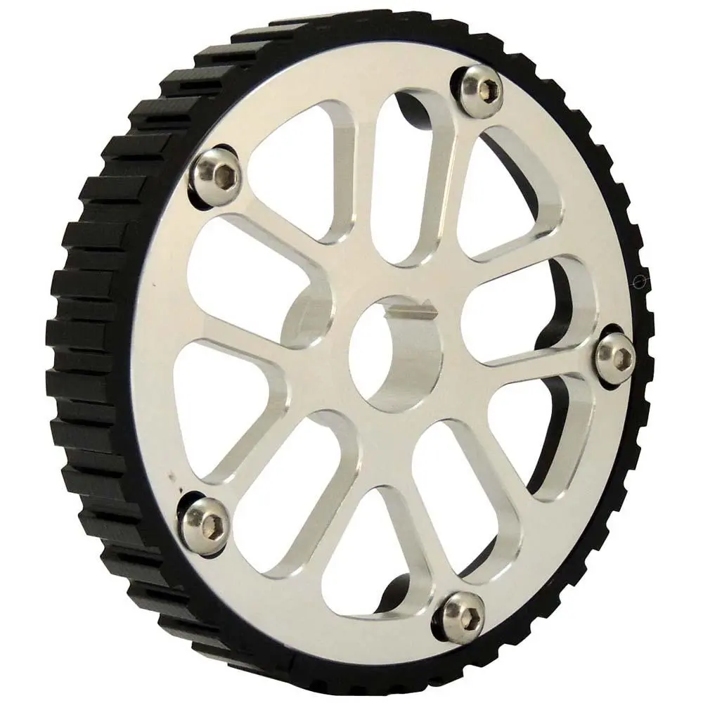 Vw 74-98 8V Y Series Adjustable Cam Gear Pulley - Black/Silver 1
