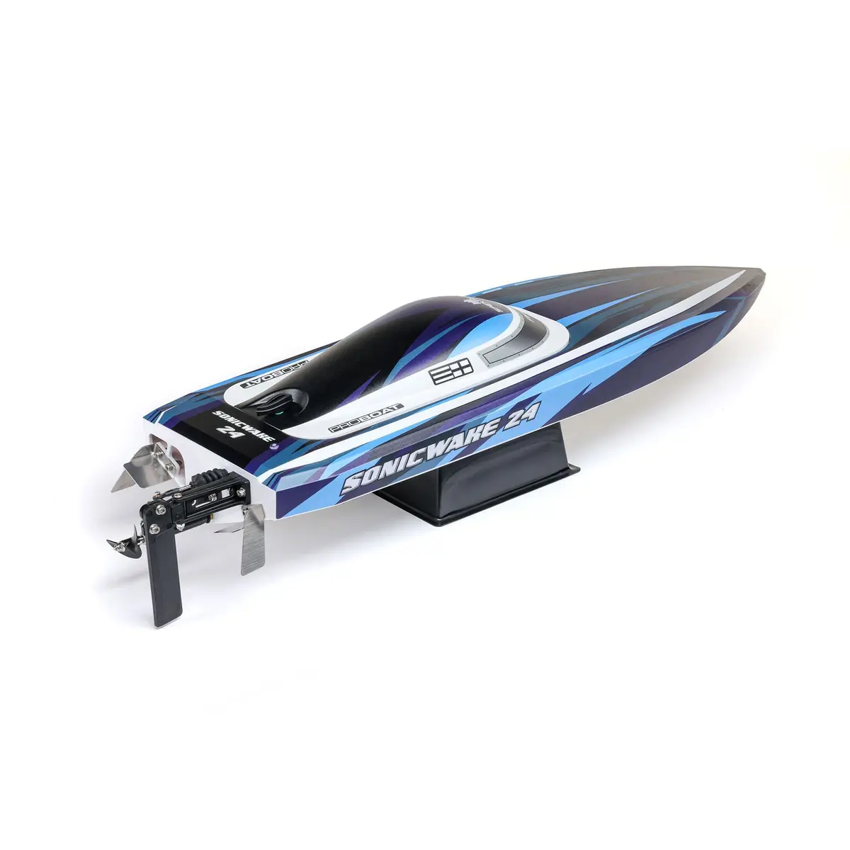 Proboat Sonicwake 24" Self-Righting Brushless Deep-V Rtr (Battery & Charger Included), Blue 2