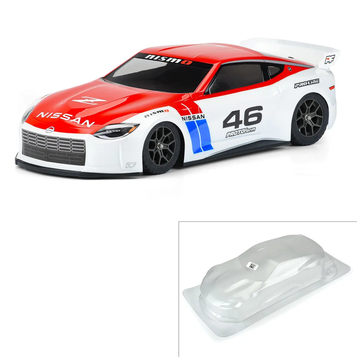 1/8 2023 Nissan Z Clear Body: Vendetta 1