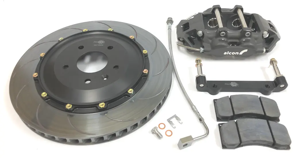Alcon Bmw E46 M3 4 Piston 355X32mm Front Race Kit - Anodized 1