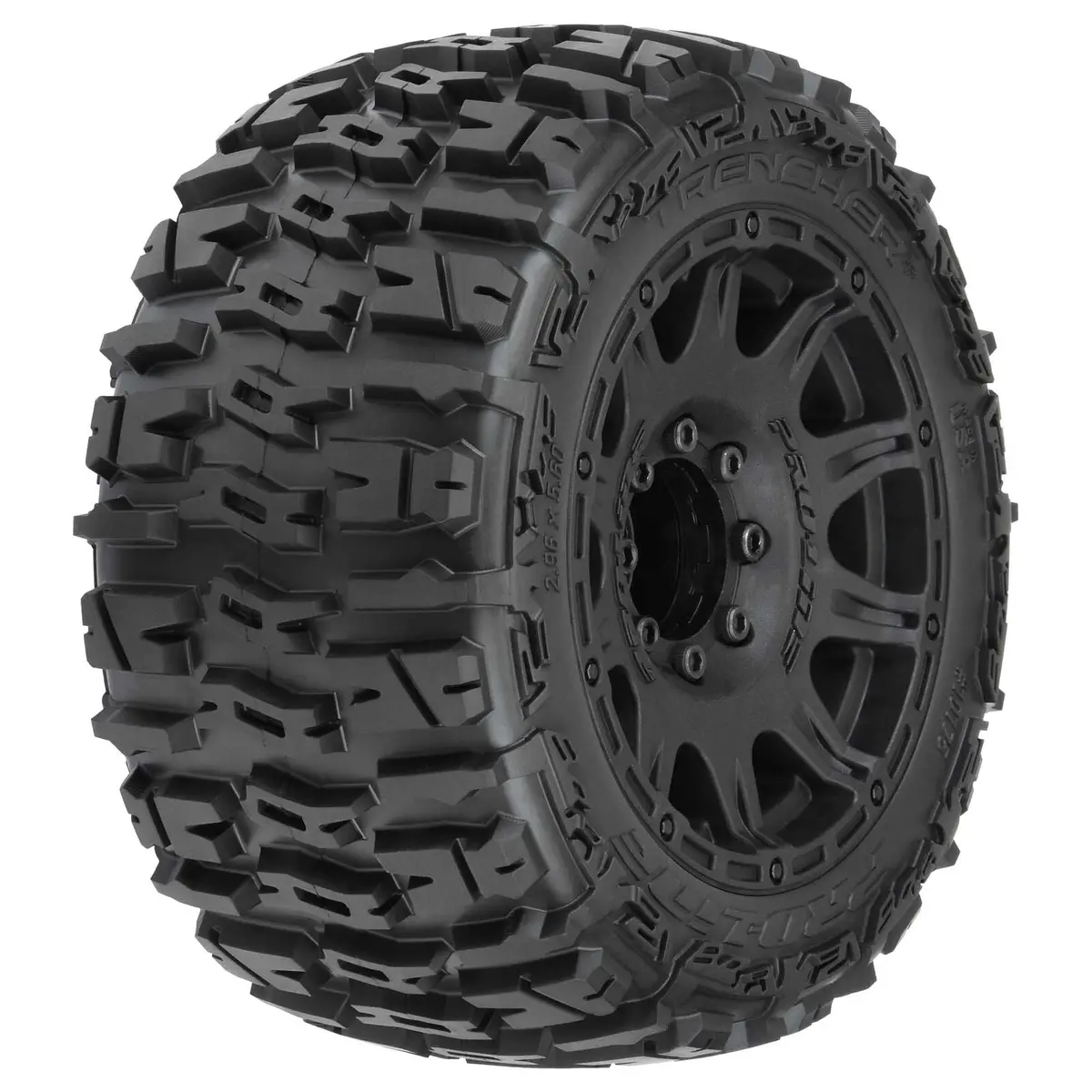 Pro-Line Trencher Lp 3.8 Mtd Raid 8X32 Wheels 17Mm F/R 1