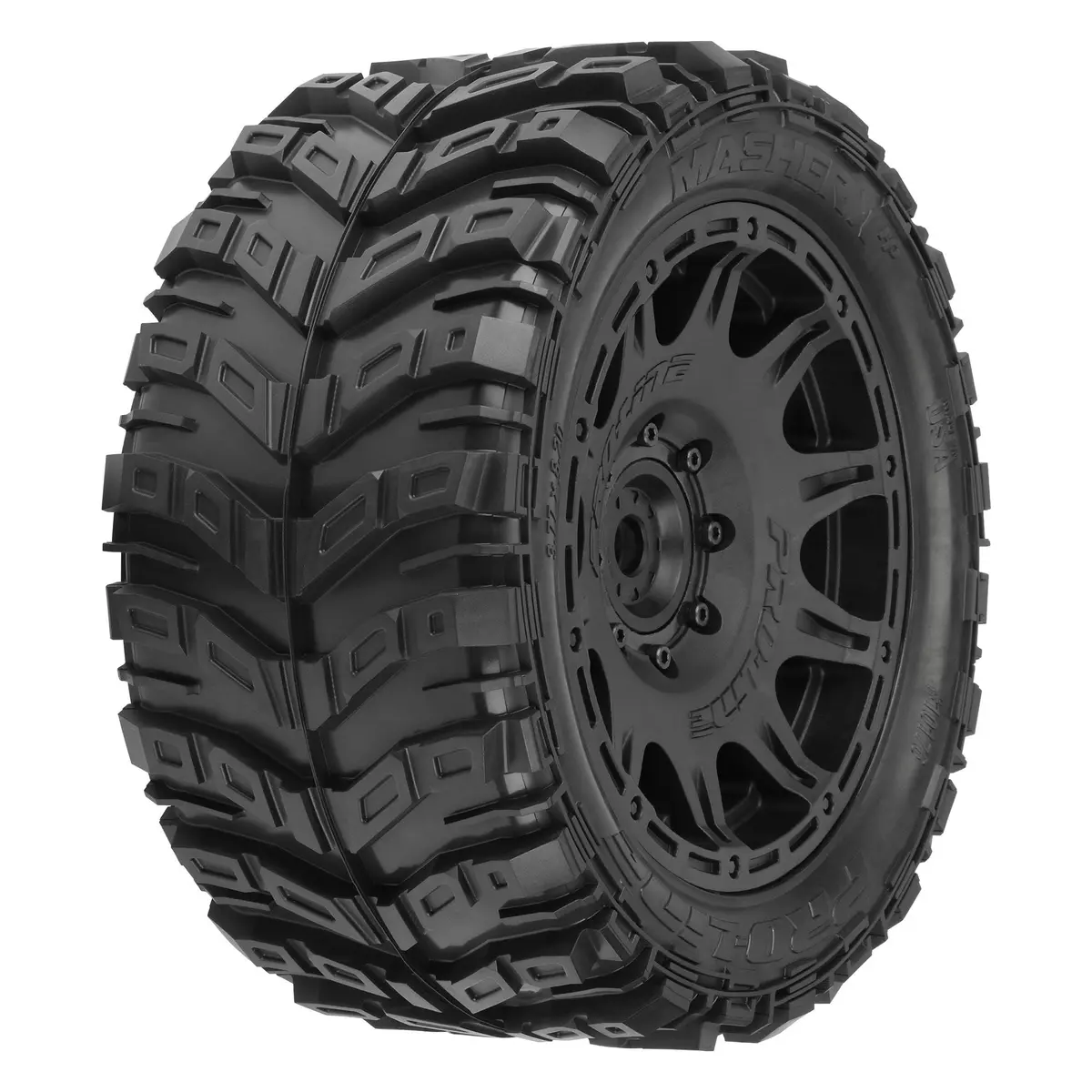 Masher X Hp Tires Mtd Removable Hex (2) 1