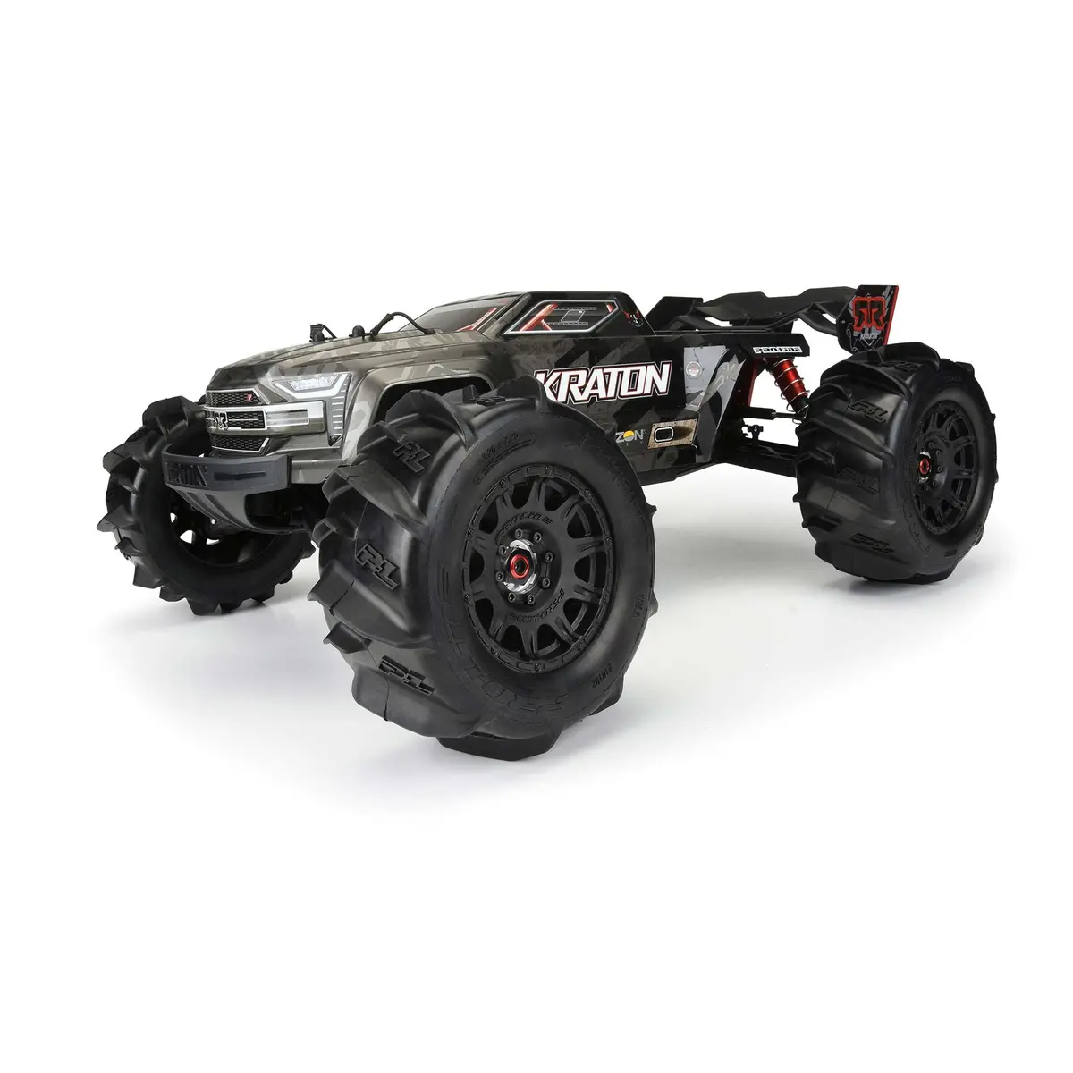 Pro-Line Dumont 3.8" Paddle Mtd On Raid Blk 17Mm F/R 2