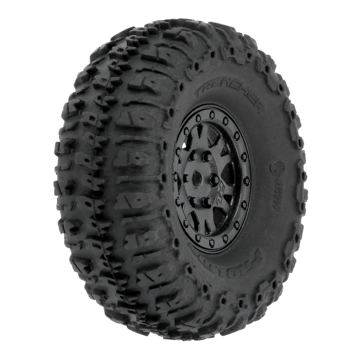 1/24 Trencher F/R 1.0 Trs Mtd 7Mm Blk 1