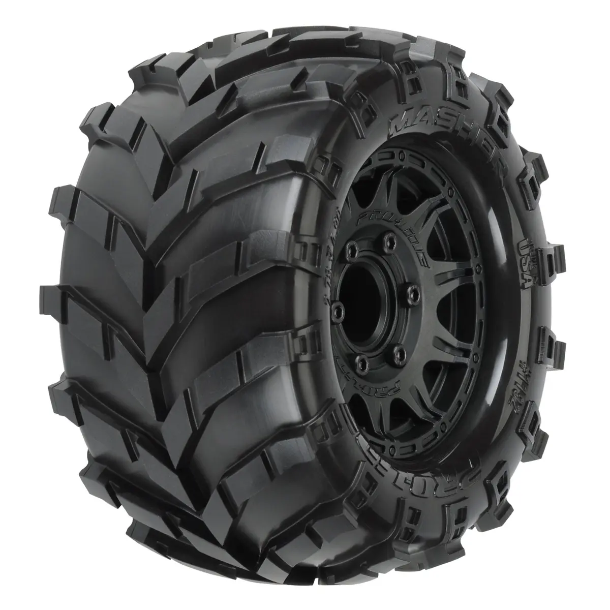 Masher 2.8" Mtd Raid Black 6X3 1