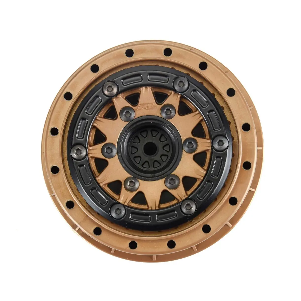 Pro-Line Raid Bead-Loc 2.2"/3.0" Sc Wheels Black/Bronze (2) – Pro281107 Limited Edition 1