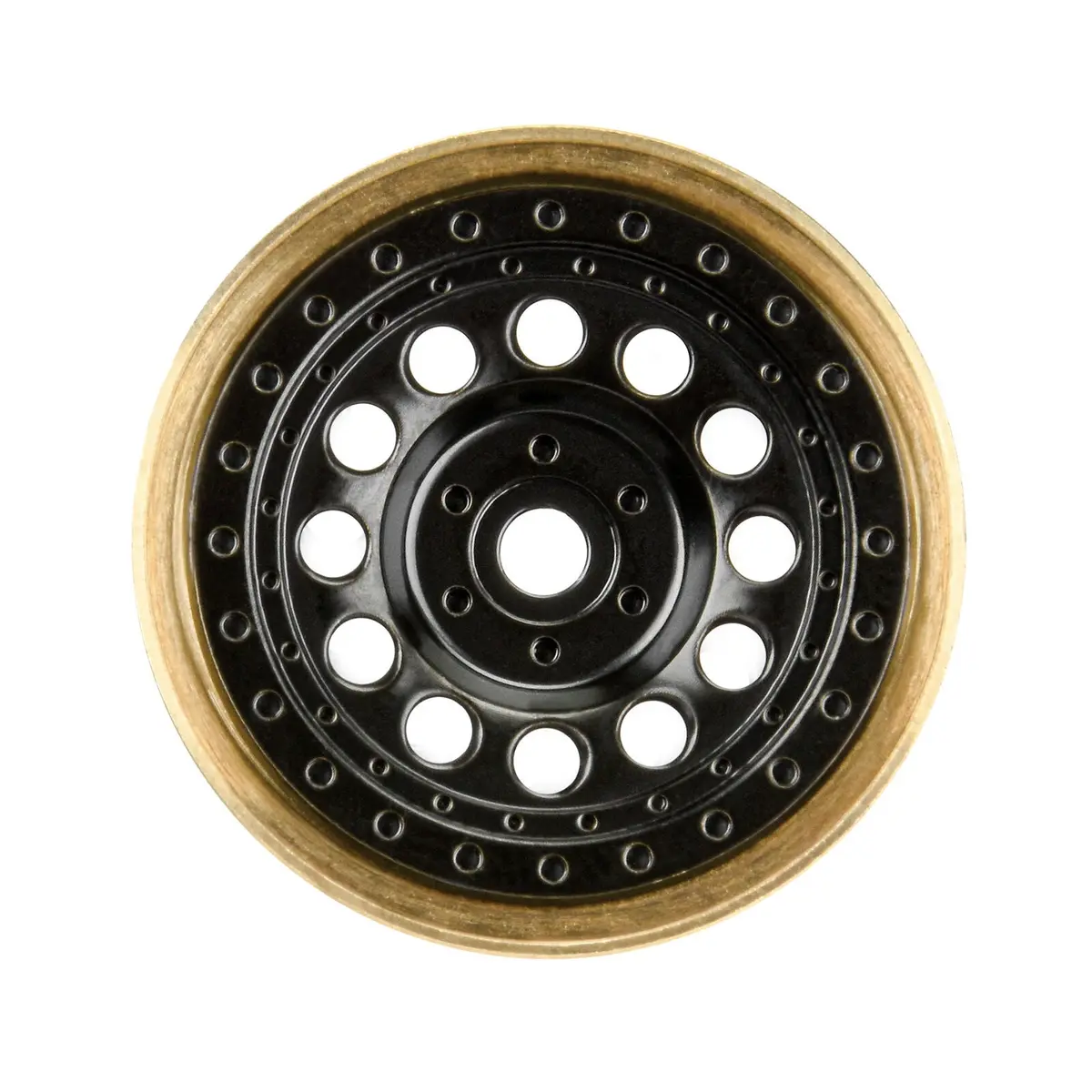 Pro-Line 1/24 Rock Shooter Brass F/R 1.0" 7Mm Whl (2) Blk 1
