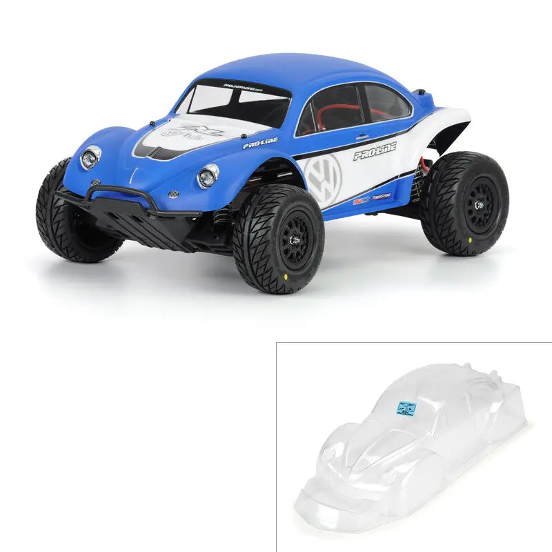 Pro-Line 1/10 Vw Full Fender Baja Bug Clear Body: Short Course 1