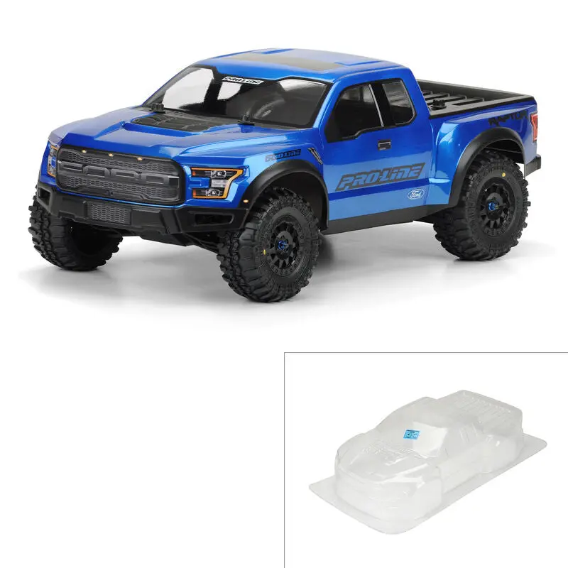 Pro-Line 1/10 2017 Ford F-150 Raptor True Scale Clear Body: Short Course 1