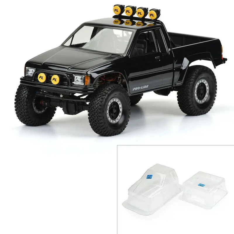 Pro-Line® 1/10 1985 Toyota Hilux Sr5 Clear Body 12.3" (313Mm) Wheelbase Crawlers 1
