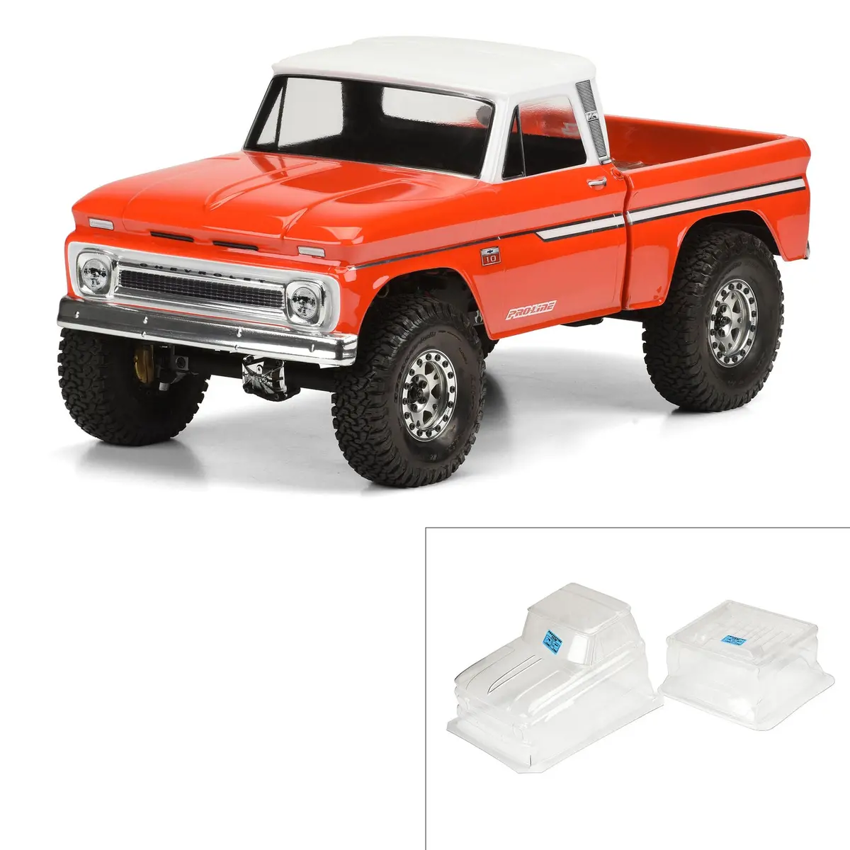 Pro-Line® 1/10 1966 Chevrolet C-10 Clear Body 12.3" (313Mm) Wheelbase 1