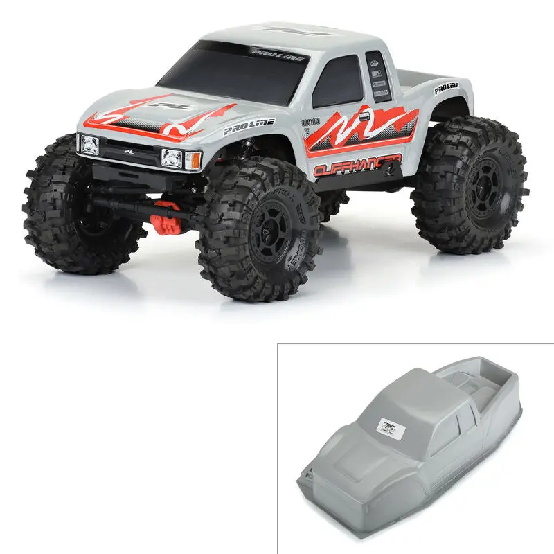 1/8 In Stock 1/10 Cliffhanger Hp Tough-Color Gray Body 12.3” (313Mm) Wb Crawlers 1
