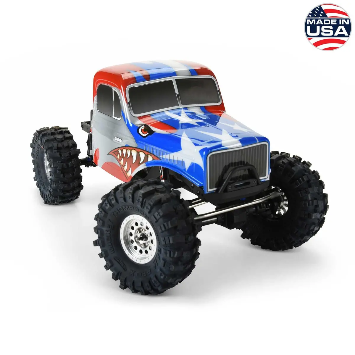 Pro-Line Comp Wagon Cab-Only Body – Stars & Stripes 12.3" Wb (Pro360622) 2