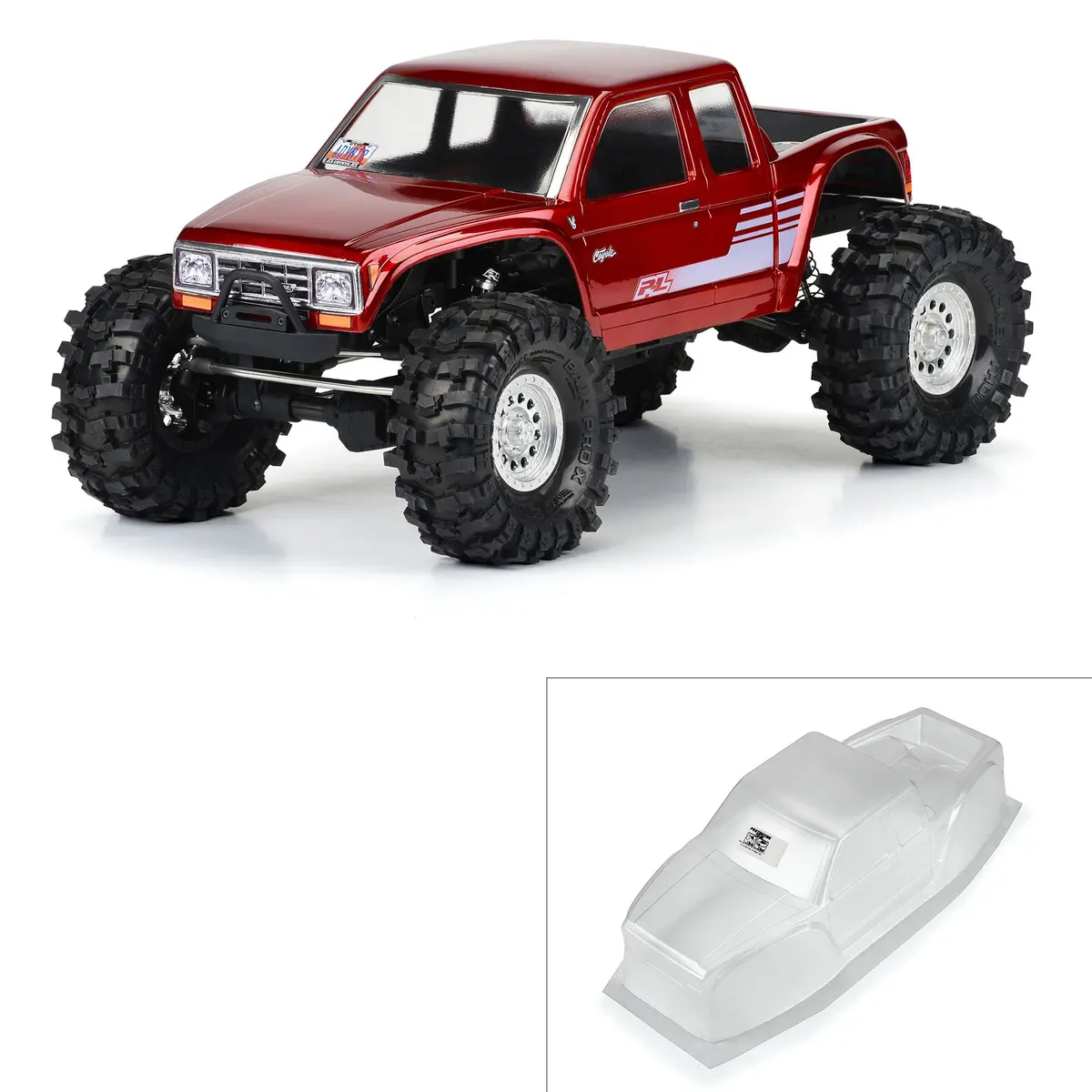 Pro-Line 1/10 Coyote Hp Clear Body 12.3" Wheelbase Crawlers 1