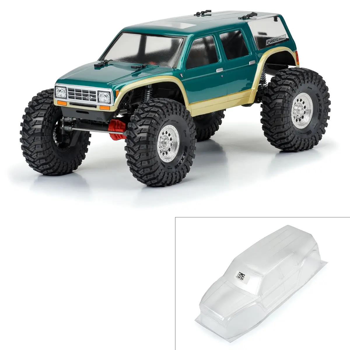 Coyote Grande Clear Body For 12.3" (313Mm) Wheelbase Scale Crawlers 1