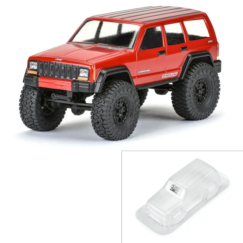 Pro-Line 2001 Jeep Cherokee Clear Body For Scx24 1