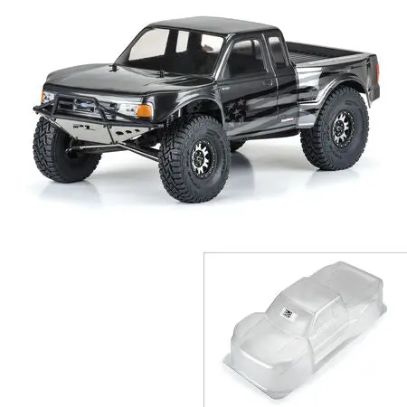 1993 Ford Ranger Pre-Runner Clear Body For 12.3" (313Mm) Wheelbase Scale Crawlers & Pre-Runners 1