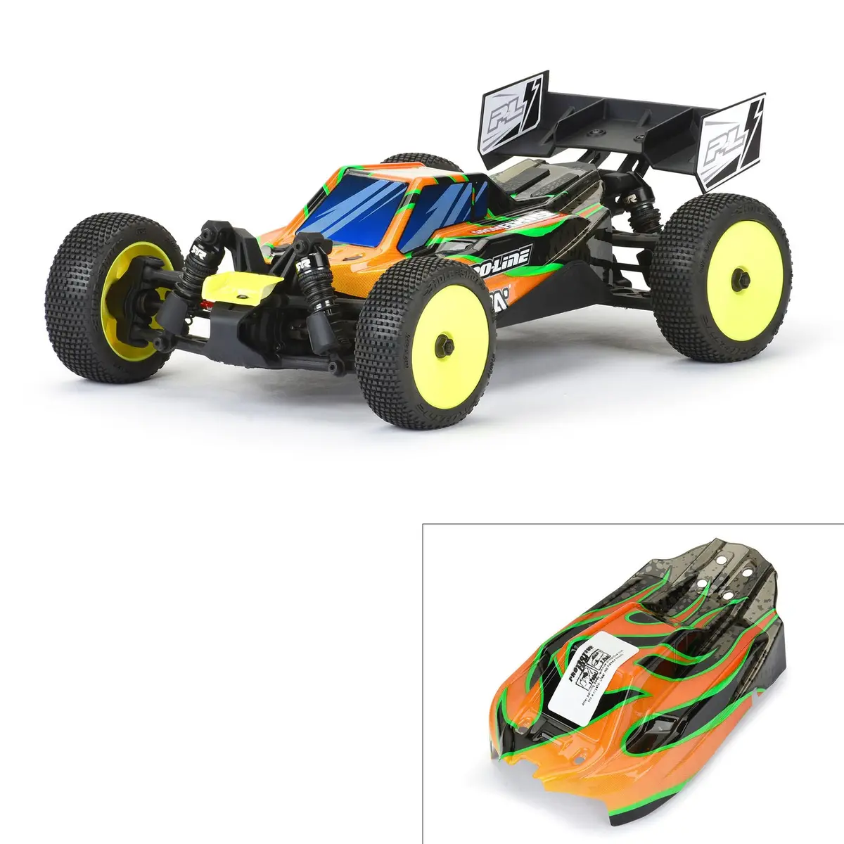 Limited Edition Axis Tribe Body For Arrma Typhon Grom (Yellow/Black) 1