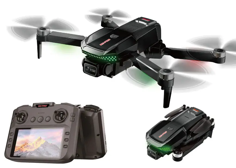 Rc Pro Pro40-Gps Brushless Hd Camera Drone W/ Gps & Built-In Screen 1