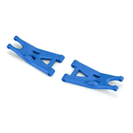 Bash Armor Front Suspension Arms (Blue) For Arrma 3S Vehicles 1