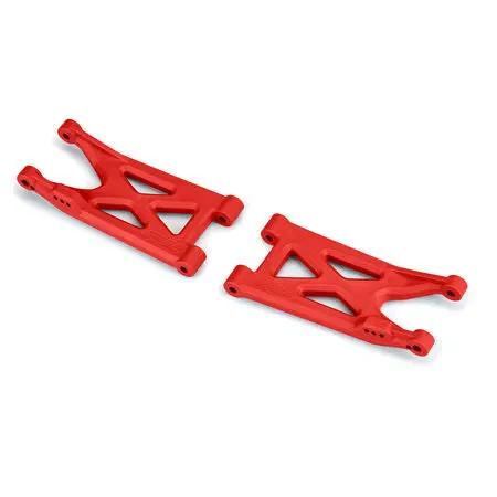 Bash Armor Rear Suspension Arms (Red) For Arrma 3S Vehicles 1