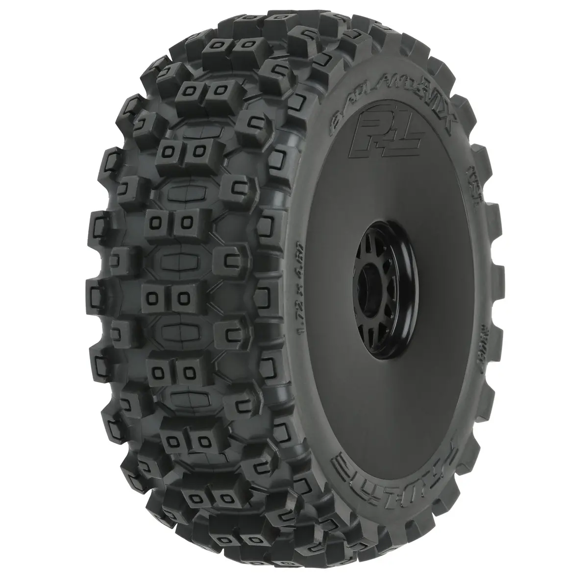1/8 Pro-Line Badlands Mx M2 Front/Rear Buggy Tires Mounted 17Mm Black (2) 1