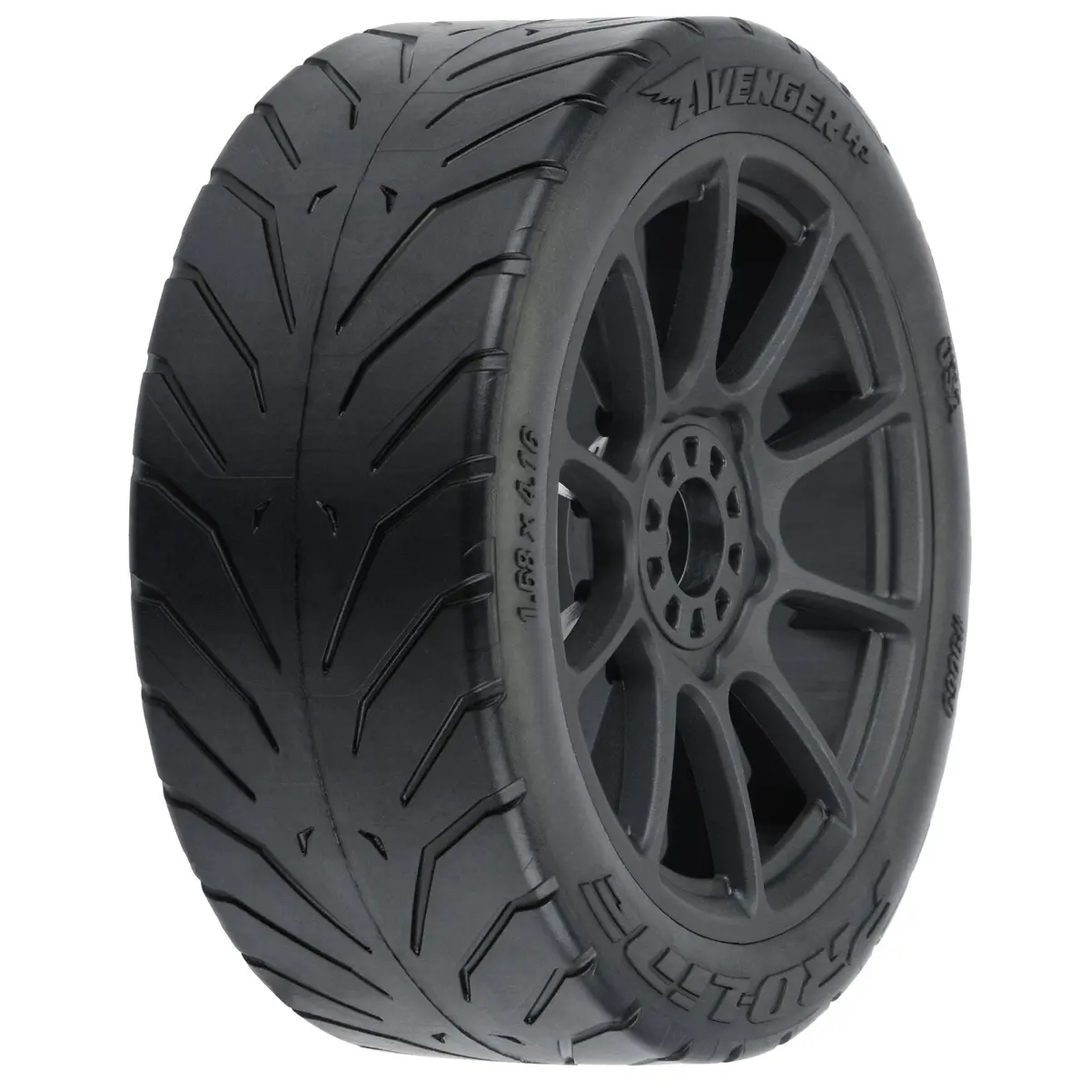 Pro-Line Avenger Hp S3-Soft-Belted 1:8 Buggy Tires Mtd F/R 1