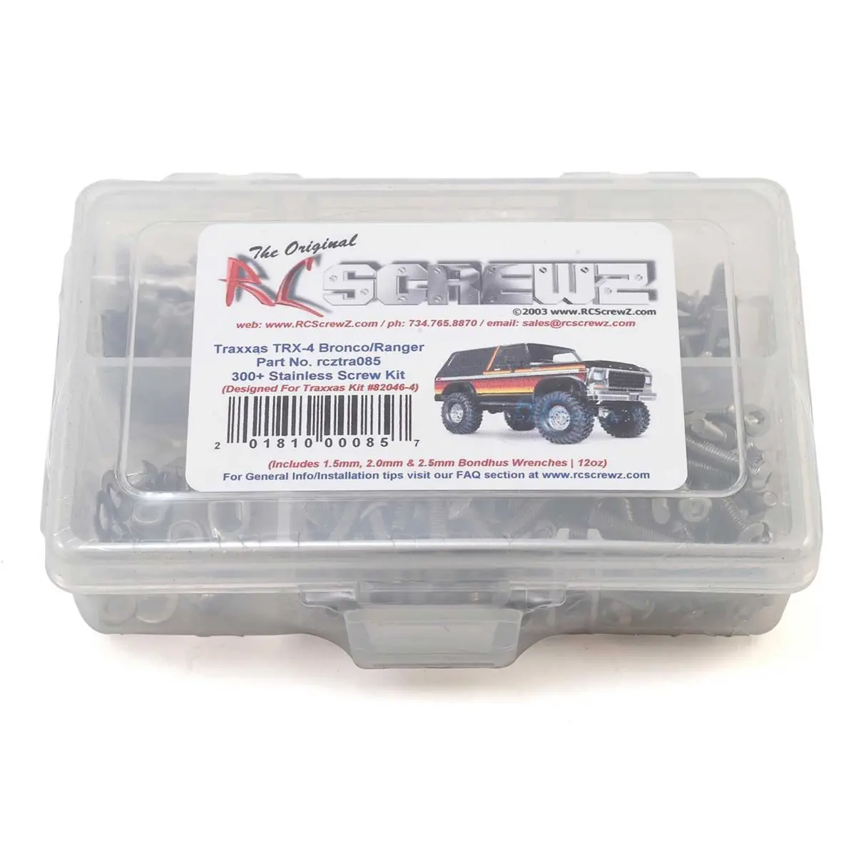 Ss Screw Set-Tra Trx-4 Bronco/ 1