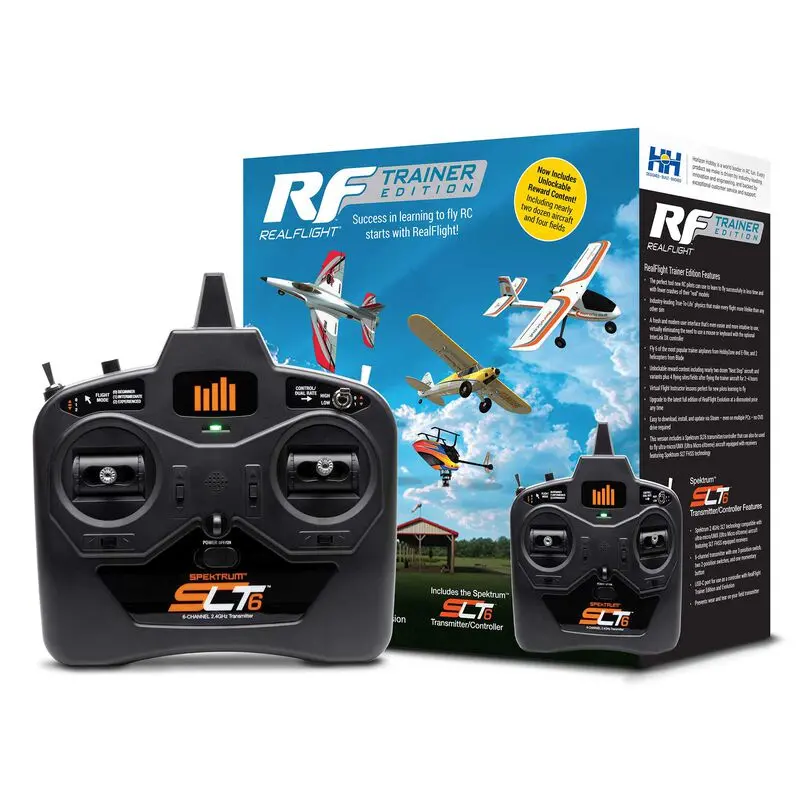 Realflight Trainer Edition With Slt6 Transmitter – Rfl-1211 1