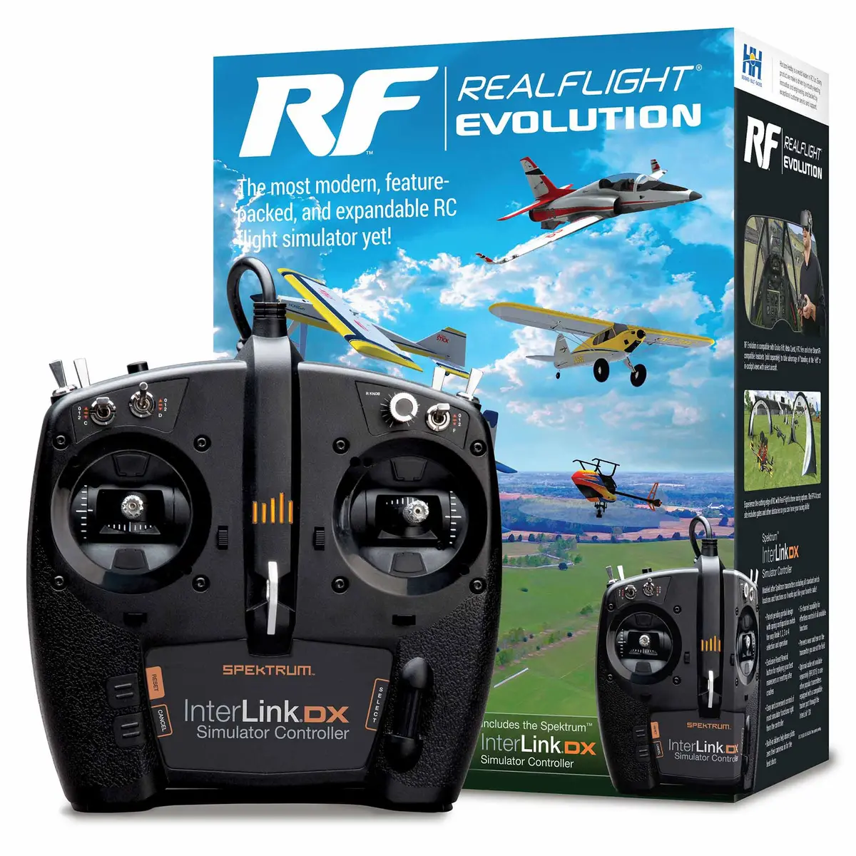 Realflight Evolution Rc Flight Sim W/ Interlink 1