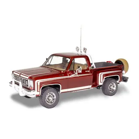Revell 76' Chevy Sport Stepside Pickup 4X4 1/24 Model Kit 1