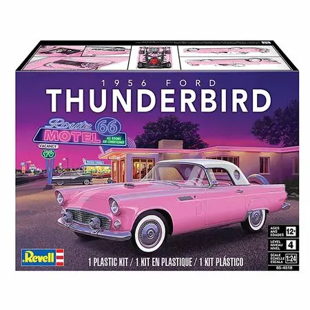 Revell 1/24 56 Ford Thunderbird Model Kit 1