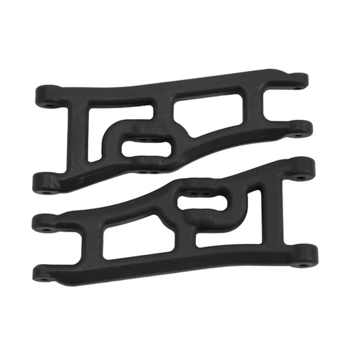 Rpm Wide Front A-Arms For Traxxas Rustler/Stampede (Black) (2) 1