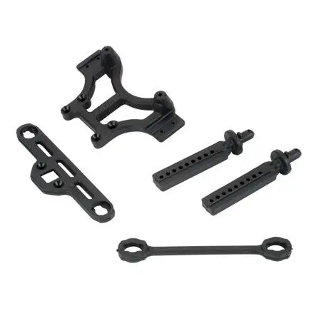 Rpm Shock Tower For Traxxas T-Maxx W/Body Mount (Black) 1