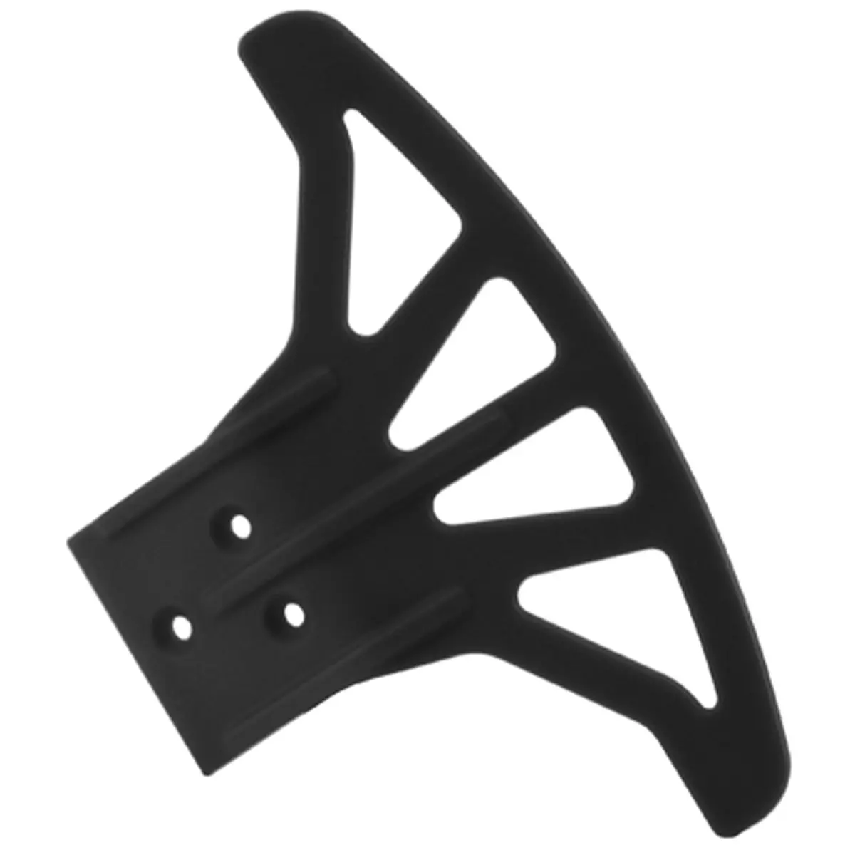 Rpm Wide Front Bumper For Traxxas Rustler/Stampede/Telluride 4X4 (Black) 1
